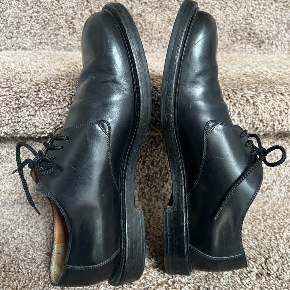 Gucci Men\'s Black Leather Oxfords Shoes
